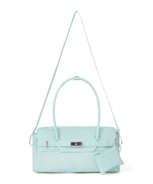 DEINET(ダイニット)の「JELLY TWO-WAY BAG IN ICE BLUE(ショルダーバッグ・レディース・その他・FREE)」の5枚目の写真
