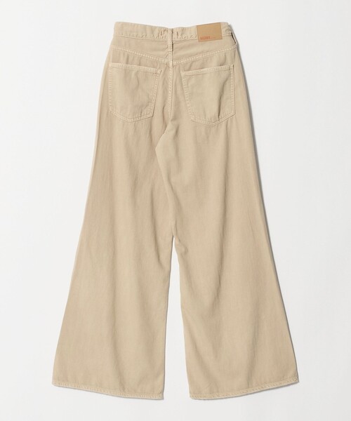 NEEDBY heritage（ニードバイヘリテージ）の「【別注】＜NEEDBY heritage＞ワイドフレア デニムパンツ/ベージュ（デニムパンツ・レディース・ベージュ・24/25/23）」の2枚目の写真