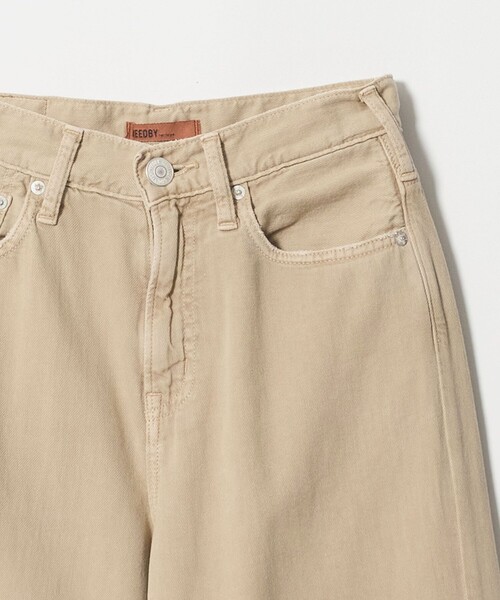 NEEDBY heritage（ニードバイヘリテージ）の「【別注】＜NEEDBY heritage＞ワイドフレア デニムパンツ/ベージュ（デニムパンツ・レディース・ベージュ・24/25/23）」の3枚目の写真