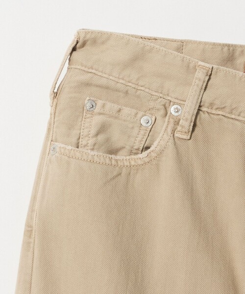 NEEDBY heritage（ニードバイヘリテージ）の「【別注】＜NEEDBY heritage＞ワイドフレア デニムパンツ/ベージュ（デニムパンツ・レディース・ベージュ・24/25/23）」の4枚目の写真