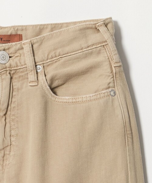 NEEDBY heritage（ニードバイヘリテージ）の「【別注】＜NEEDBY heritage＞ワイドフレア デニムパンツ/ベージュ（デニムパンツ・レディース・ベージュ・24/25/23）」の5枚目の写真