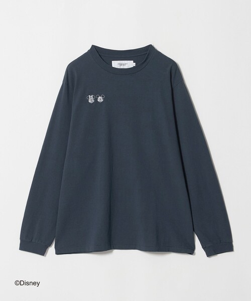 JANE SMITH / JOHN SMITH(ジェーンスミスジョンスミス)の「<JANE SMITH>Disney プリント ロングスリーブ Tシャツ(Tシャツ/カットソー・レディース・ネイビー・M)」の1枚目の写真