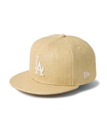 Lafayette（ラファイエット）の「ニューエラ【NEW ERA】- ロサンゼルス・ドジャース キャップ【Los Angeles Dodgers 59FIFTY Paper Straw NATURAL 14745165】（キャップ）」