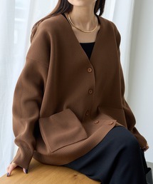 【WEB限定】【Du noir】スポンディッシュBIGカーディガン