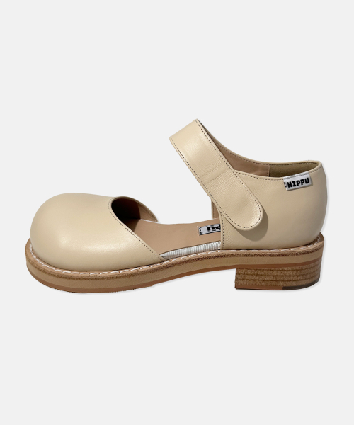 hippu（ヒプ）の「Separate Strap Ivory（バレエシューズ・レディース・その他・25.5cm/22.5cm/23cm/23.5cm/24cm/24.5cm/25cm/22cm）」の4枚目の写真