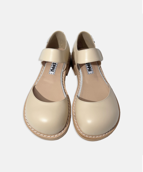 hippu（ヒプ）の「Separate Strap Ivory（バレエシューズ・レディース・その他・25.5cm/22.5cm/23cm/23.5cm/24cm/24.5cm/25cm/22cm）」の5枚目の写真