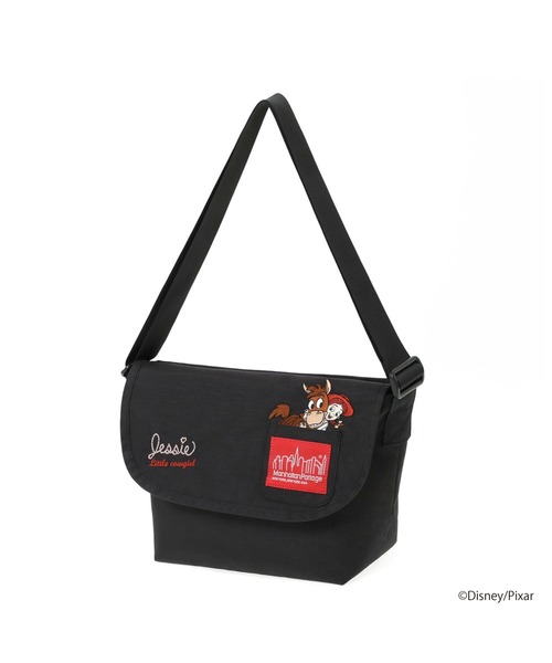 Manhattan Portage（マンハッタンポーテージ）の「NYLON MESSENGER BAG JR (SM) BP W/DIV MGNT 500D CORDURA / TOY / 26（メッセンジャーバッグ・レディース・ブラック・SMALL）」の12枚目の写真