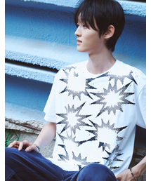 Burst S/S Tee - White