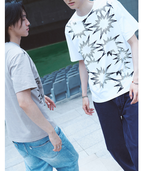 LORES（ロアス）の「Burst S/S Tee - White（Tシャツ/カットソー・レディース・その他・LARGE/MEDIUM/SMALL）」の4枚目の写真