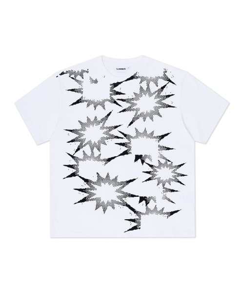 LORES（ロアス）の「Burst S/S Tee - White（Tシャツ/カットソー・レディース・その他・LARGE/MEDIUM/SMALL）」の6枚目の写真