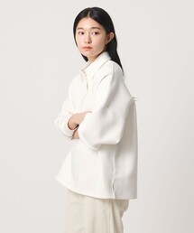 <MARW UNITED ARROWS>ポロカラー ダンボール プルオーバー
