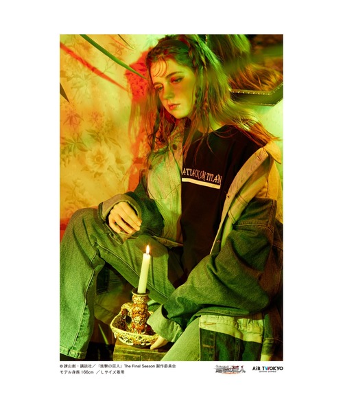 AIR TWOKYO(エアトゥーキョー)の「「進撃の巨人」 The Final SeasonロングスリーブTシャツ3(THE WEAPONS)(Tシャツ/カットソー・レディース・ブラック・MEDIUM/LARGE/X-LARGE)」の7枚目の写真