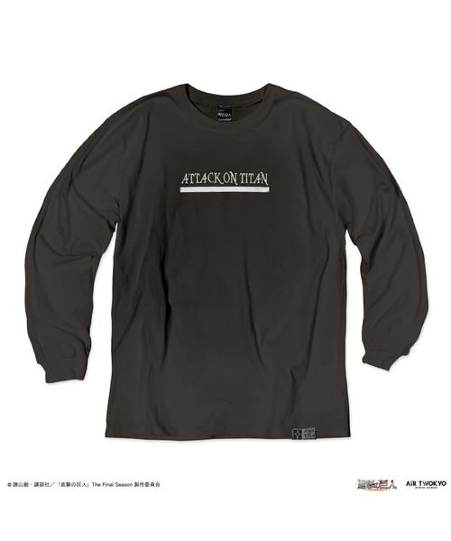 AIR TWOKYO(エアトゥーキョー)の「「進撃の巨人」 The Final SeasonロングスリーブTシャツ3(THE WEAPONS)(Tシャツ/カットソー・レディース・ブラック・MEDIUM/LARGE/X-LARGE)」の5枚目の写真