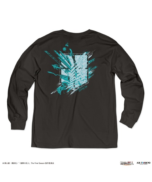 AIR TWOKYO(エアトゥーキョー)の「「進撃の巨人」 The Final SeasonロングスリーブTシャツ3(THE WEAPONS)(Tシャツ/カットソー・レディース・ブラック・MEDIUM/LARGE/X-LARGE)」の4枚目の写真