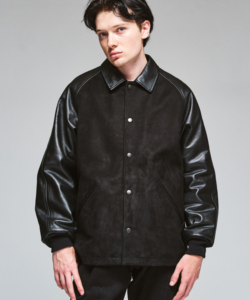 417 EDIFICE（フォーワンセブンエディフィス）の「【SKOOKUM / スクーカム】417別注 Leather AWARDジャケット（ライダースジャケット・メンズ・ブラック・LARGE/MEDIUM）」の7枚目の写真