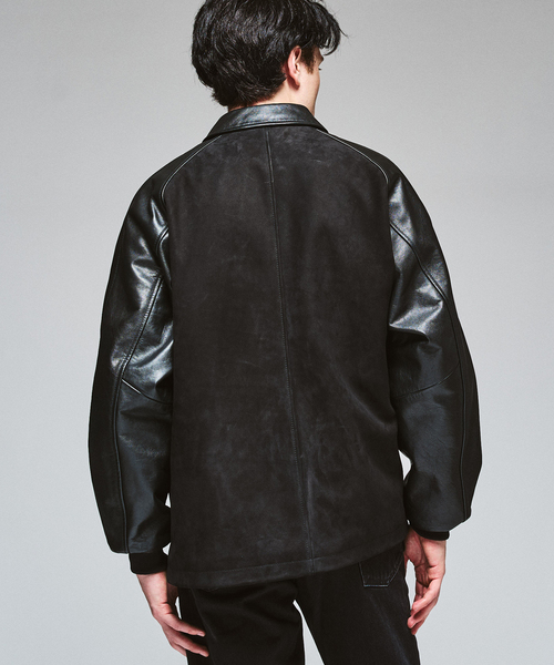 417 EDIFICE（フォーワンセブンエディフィス）の「【SKOOKUM / スクーカム】417別注 Leather AWARDジャケット（ライダースジャケット・メンズ・ブラック・LARGE/MEDIUM）」の11枚目の写真