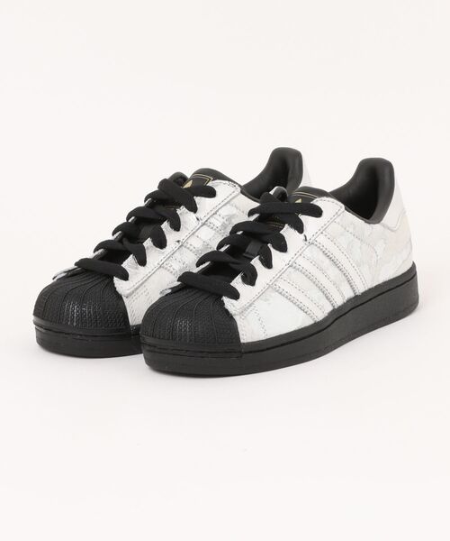 adidas(アディダス)の「ADIDAS アディダス SUPERSTAR II W スーパースター II W KJ4863 CREA/SILV/CORE(スニーカー・メンズ・シルバー・27.0cm/26.5cm/26.0cm/22.5cm/22.0cm/25.5cm/25.0cm/24.5cm/24.0cm/23.5cm/23.0cm/28.0cm/27.5cm)」の1枚目の写真