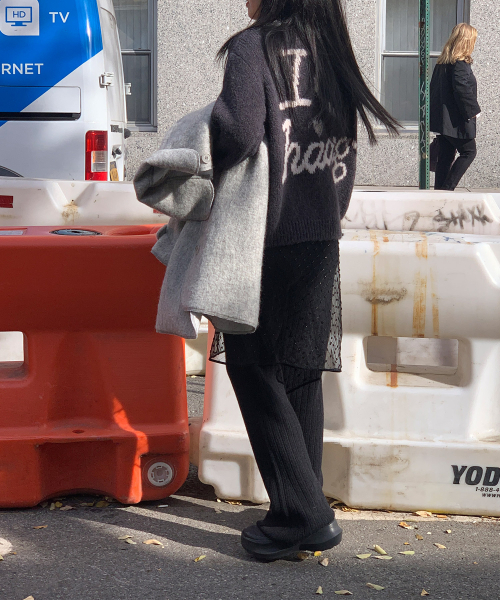 haag（ヘイグ）の「slender knit pants (black)（その他パンツ・レディース・その他・FREE）」の10枚目の写真