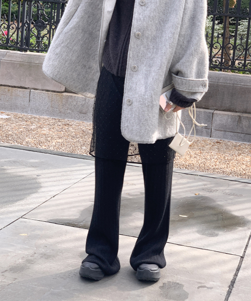 haag（ヘイグ）の「slender knit pants (black)（その他パンツ・レディース・その他・FREE）」の14枚目の写真