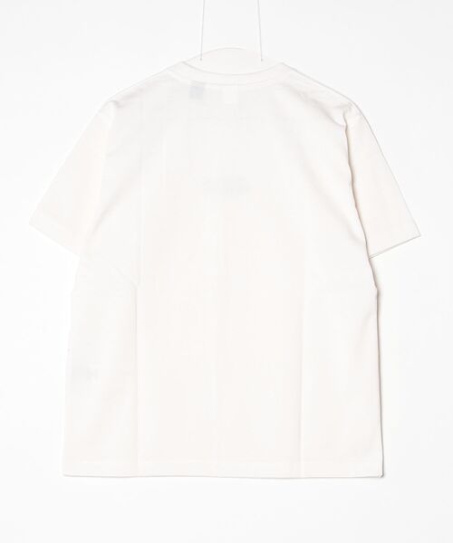 NANGA(ナンガ)の「【NANGA】ECO HYBRID MT LOGO TEE(Tシャツ/カットソー・メンズ・ホワイト/ブラック/グレー・S/M/L/XL)」の4枚目の写真