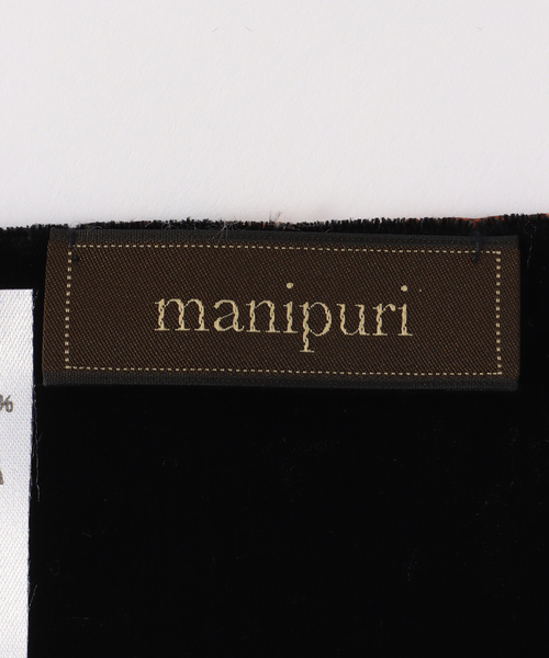 FRAMeWORK（フレームワーク）の「manipuri/マニプリ ベルベットケンサキミニ レオパード（バンダナ/スカーフ・レディース・ブラウン・FREE）」の4枚目の写真