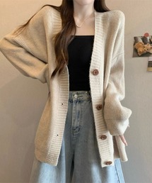 ニットカーディガン