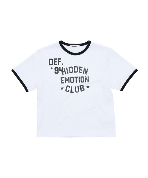 DEFの「DEF WOMEN HIDDEN EMOTION CLUB 1/2 TEE WHITE(Tシャツ/カットソー・レディース・その他・ONE SIZE)」の1枚目の写真