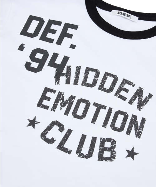 DEFの「DEF WOMEN HIDDEN EMOTION CLUB 1/2 TEE WHITE(Tシャツ/カットソー・レディース・その他・ONE SIZE)」の4枚目の写真