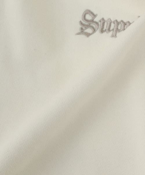 SUPPLIER（サプライヤー）の「SUPPLIER / サプライヤー Faux Fur Cross Zip Hoodie（パーカー・メンズ・アイボリー/ブラック・MEDIUM/LARGE）」の14枚目の写真