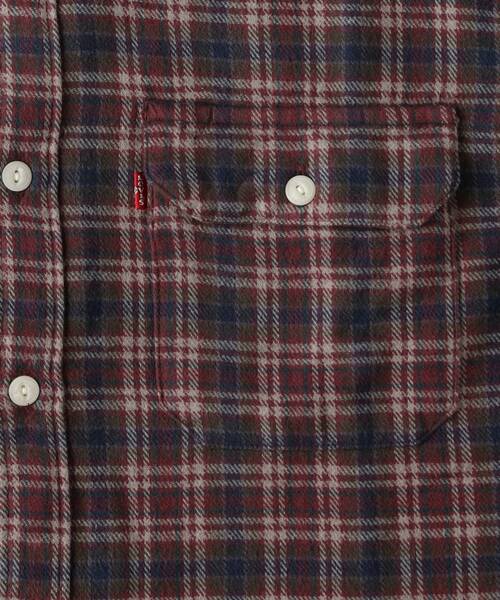 Levi's（リーバイス）の「Levi's JACKSON WORKER チェックシャツ（シャツ/ブラウス・メンズ・ワイン系1・03/04/05）」の9枚目の写真