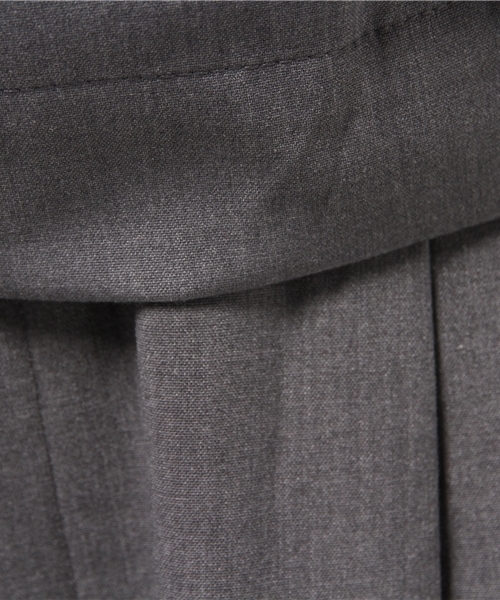 LBC(エルビーシー)の「キャミスリムワイド(セットアップ)(サロペット/オーバーオール・レディース・モカ/グレー・LARGE/MEDIUM)」の7枚目の写真