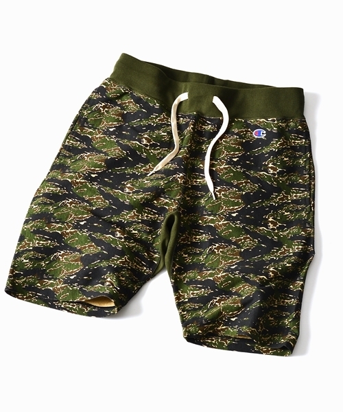 SHIPS(シップス)の「【WEB限定】Champion(チャンピオン)×SHIPS AUTHENTIC: 別注 リバースウィーブ ジャージー カモフラ/ショーツ■(その他パンツ・メンズ・ブラック/グレー/オリーブ・MEDIUM/LARGE/SMALL)」の16枚目の写真