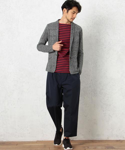 green label relaxing（グリーンレーベルリラクシング）の「KC ◎LI TUCK SHAWL/カーディガン◆（カーディガン/ボレロ・メンズ・グレー/ネイビー・SMALL/LARGE/MEDIUM/X-LARGE）」の12枚目の写真