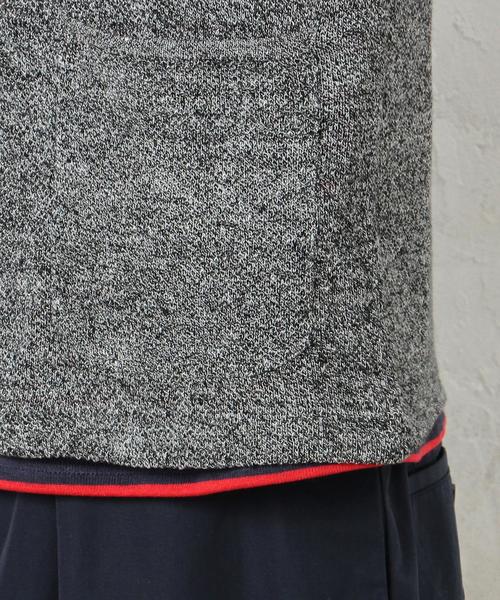 green label relaxing（グリーンレーベルリラクシング）の「KC ◎LI TUCK SHAWL/カーディガン◆（カーディガン/ボレロ・メンズ・グレー/ネイビー・SMALL/LARGE/MEDIUM/X-LARGE）」の15枚目の写真