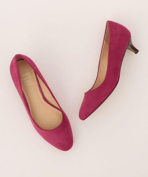 Boisson Chocolat（ボワソンショコラ）の「＜＜WEB限定＞＞＜B＞BFC Sラウンドパンプス40（パンプス・レディース・ブラック/モカ/ネイビー/レッド/ライトブルー/ライトピンク/グレー/パープル・23.5cm/23cm/22cm/24.5cm/24cm/22.5cm/25cm）」の6枚目の写真