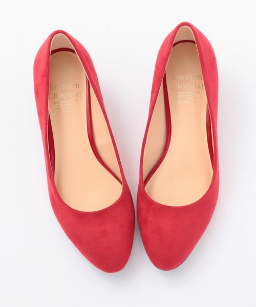 Boisson Chocolat（ボワソンショコラ）の「＜＜WEB限定＞＞＜B＞BFC Sラウンドパンプス40（パンプス・レディース・ブラック/モカ/ネイビー/レッド/ライトブルー/ライトピンク/グレー/パープル・23.5cm/23cm/22cm/24.5cm/24cm/22.5cm/25cm）」の8枚目の写真