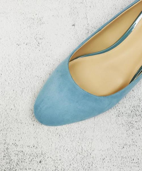 Boisson Chocolat（ボワソンショコラ）の「＜＜WEB限定＞＞＜B＞BFC Sラウンドパンプス40（パンプス・レディース・ブラック/モカ/ネイビー/レッド/ライトブルー/ライトピンク/グレー/パープル・23.5cm/23cm/22cm/24.5cm/24cm/22.5cm/25cm）」の12枚目の写真