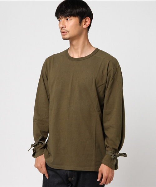 tone(トーン)の「tone / トーン ADJUST L/S T-SHIRT(Tシャツ/カットソー・メンズ・ホワイト/ブラック/カーキ・MEDIUM/LARGE)」の3枚目の写真