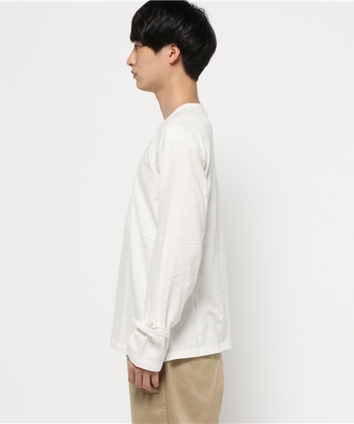 tone(トーン)の「tone / トーン ADJUST L/S T-SHIRT(Tシャツ/カットソー・メンズ・ホワイト/ブラック/カーキ・MEDIUM/LARGE)」の7枚目の写真