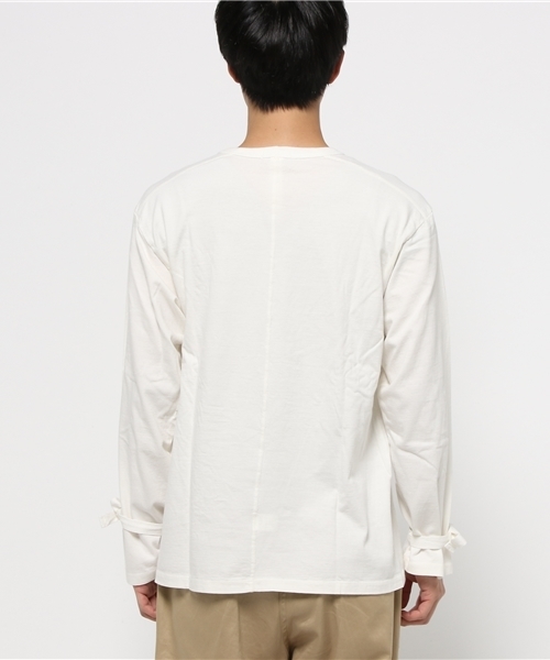 tone(トーン)の「tone / トーン ADJUST L/S T-SHIRT(Tシャツ/カットソー・メンズ・ホワイト/ブラック/カーキ・MEDIUM/LARGE)」の8枚目の写真