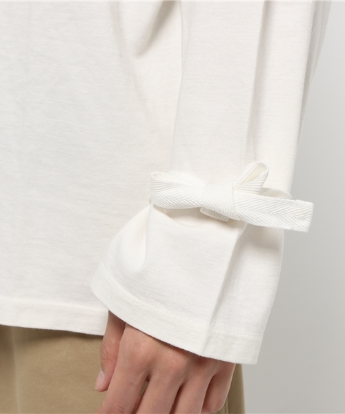 tone(トーン)の「tone / トーン ADJUST L/S T-SHIRT(Tシャツ/カットソー・メンズ・ホワイト/ブラック/カーキ・MEDIUM/LARGE)」の4枚目の写真