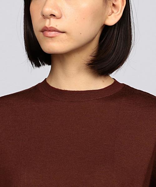 EN ROUTE（アンルート）の「ENR タックプリーツニット◆（ニット/セーター・レディース・ブラック/ブラウン・FREE）」の7枚目の写真