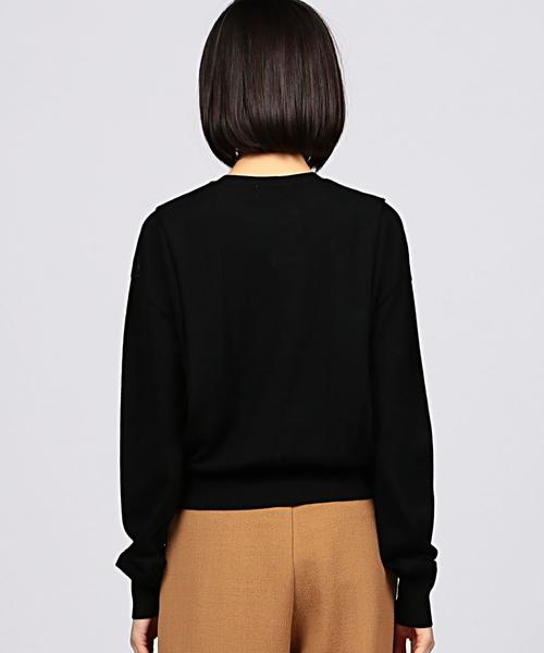 EN ROUTE（アンルート）の「ENR タックプリーツニット◆（ニット/セーター・レディース・ブラック/ブラウン・FREE）」の11枚目の写真