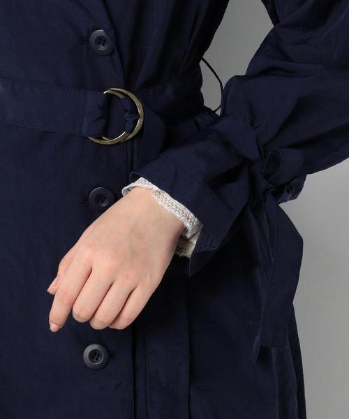 Another Edition（アナザーエディション）の「ﾀﾌﾀ TRENCH CT ◆（トレンチコート・レディース・ベージュ/ネイビー・MEDIUM/SMALL）」の8枚目の写真