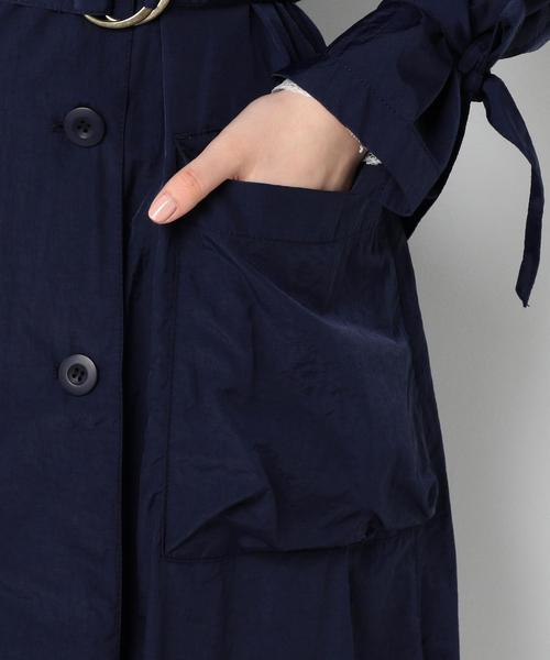 Another Edition（アナザーエディション）の「ﾀﾌﾀ TRENCH CT ◆（トレンチコート・レディース・ベージュ/ネイビー・MEDIUM/SMALL）」の17枚目の写真