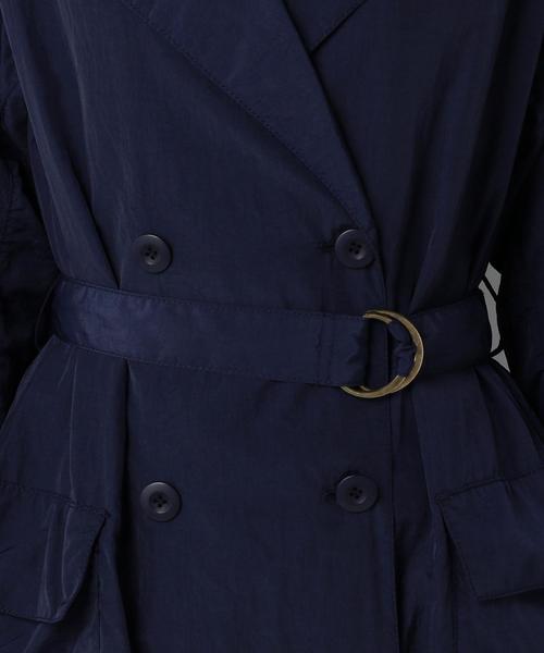 Another Edition（アナザーエディション）の「ﾀﾌﾀ TRENCH CT ◆（トレンチコート・レディース・ベージュ/ネイビー・MEDIUM/SMALL）」の18枚目の写真