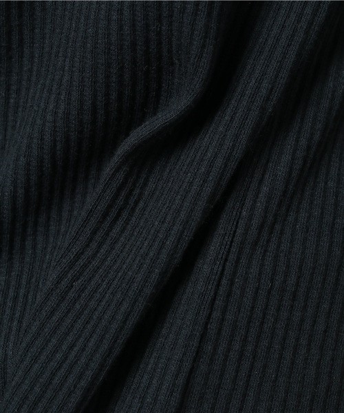 VENCEEXCHANGE（ヴァンスエクスチェンジ）の「無地両V7分袖（ニット/セーター・レディース・イエロー/ブラック/ライトブルー/オフホワイト・MEDIUM）」の6枚目の写真