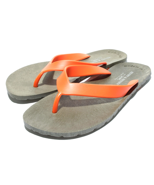 SHIPS（シップス）の「HENRY＆HENRY for SHIPS: ハナオ ビーチサンダル■（サンダル・メンズ・レッド/オレンジ/グリーン/パープル・39/41）」の4枚目の写真