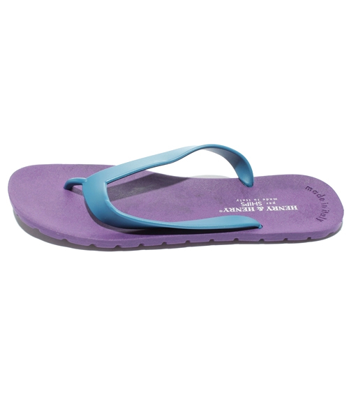 SHIPS（シップス）の「HENRY＆HENRY for SHIPS: ハナオ ビーチサンダル■（サンダル・メンズ・レッド/オレンジ/グリーン/パープル・39/41）」の5枚目の写真