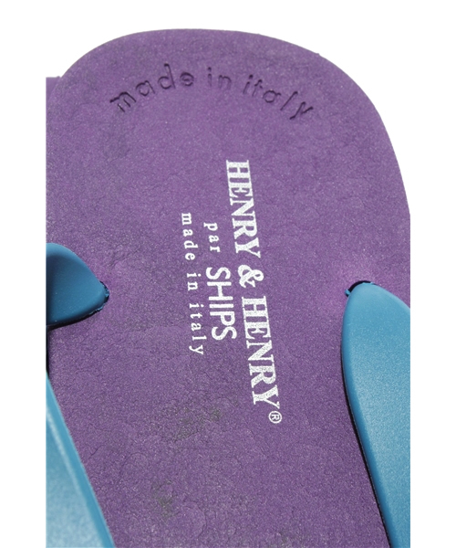 SHIPS（シップス）の「HENRY＆HENRY for SHIPS: ハナオ ビーチサンダル■（サンダル・メンズ・レッド/オレンジ/グリーン/パープル・39/41）」の9枚目の写真